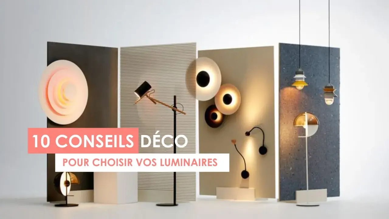 Collection de luminaires modernes, du lampadaire au suspension, pour un éclairage électrique design.
