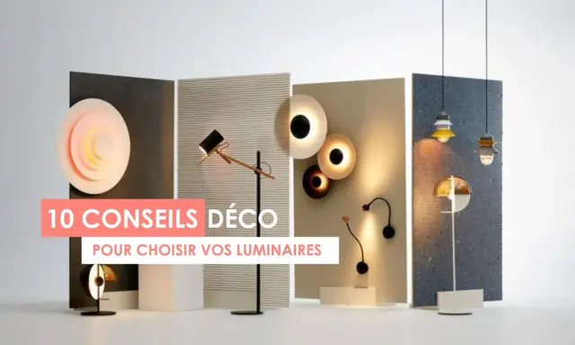 Collection de luminaires modernes, du lampadaire au suspension, pour un éclairage électrique design.